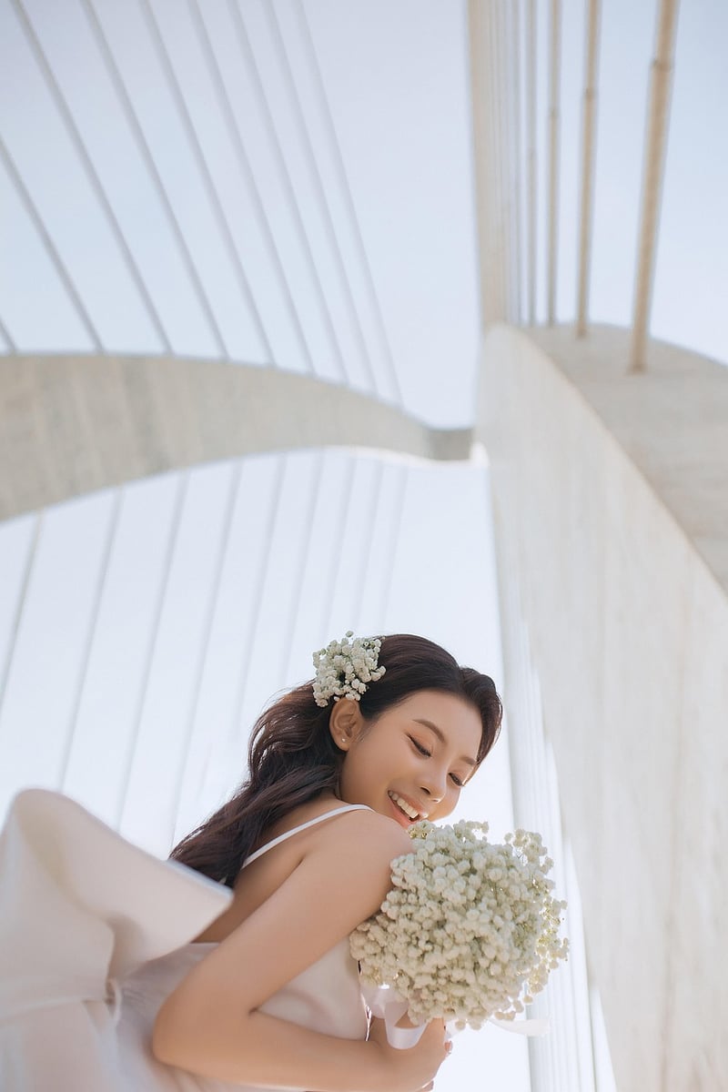 Ethereal Colors Bridal Gown